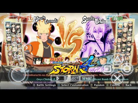 Naruto Shippuden Ultimate Ninja Impact Mod Storm 4 PSP ISO DOWNLOAD -  BiliBili