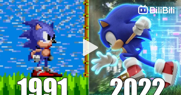 Sonic Evolution 1991-2022  Comparison By Years 