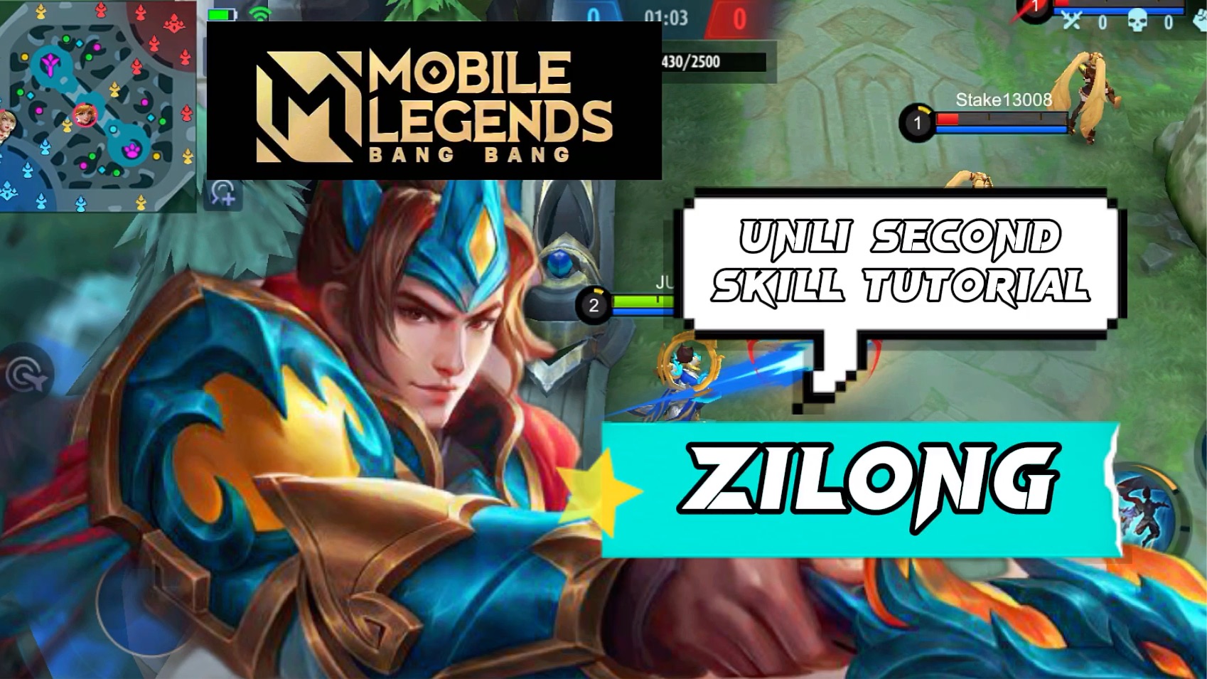 New Akai Revamp Gameplay , New Skill - Mobile Legends Bang Bang - BiliBili