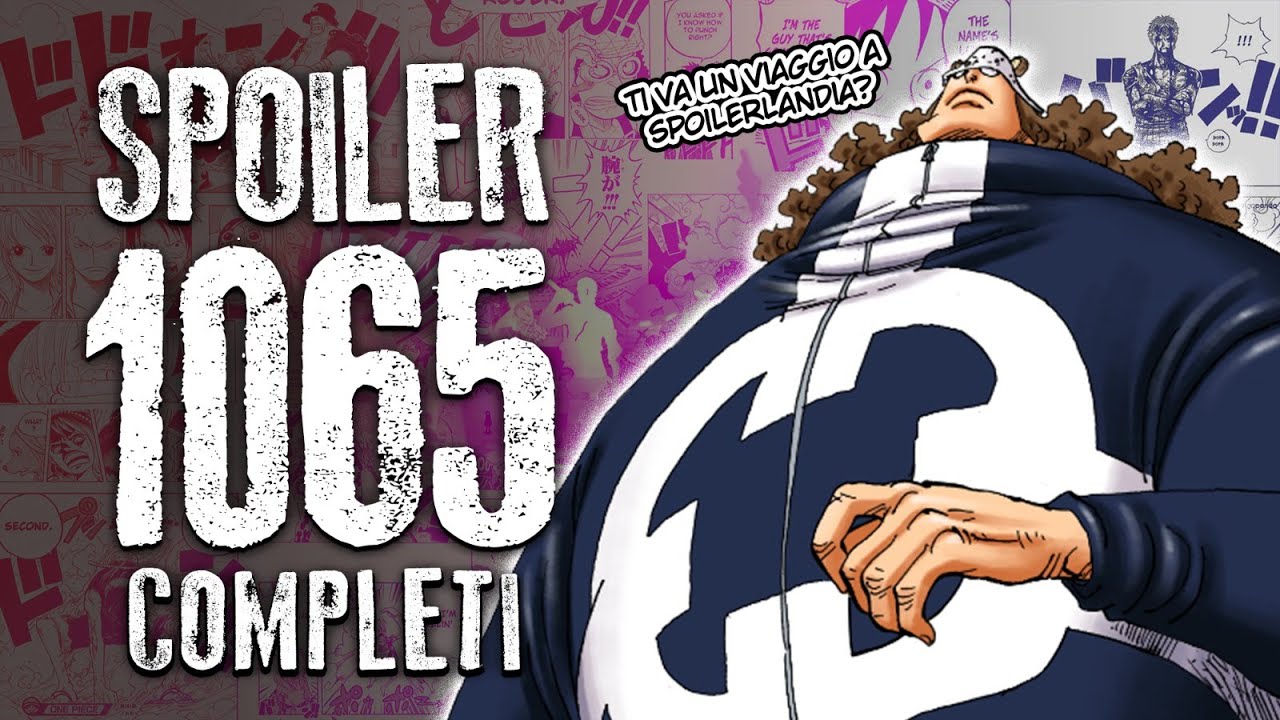 Los Spoiler de One Piece el 1065