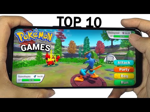 Top 10 NEW Pokemon Games For Android And IOS In 2023