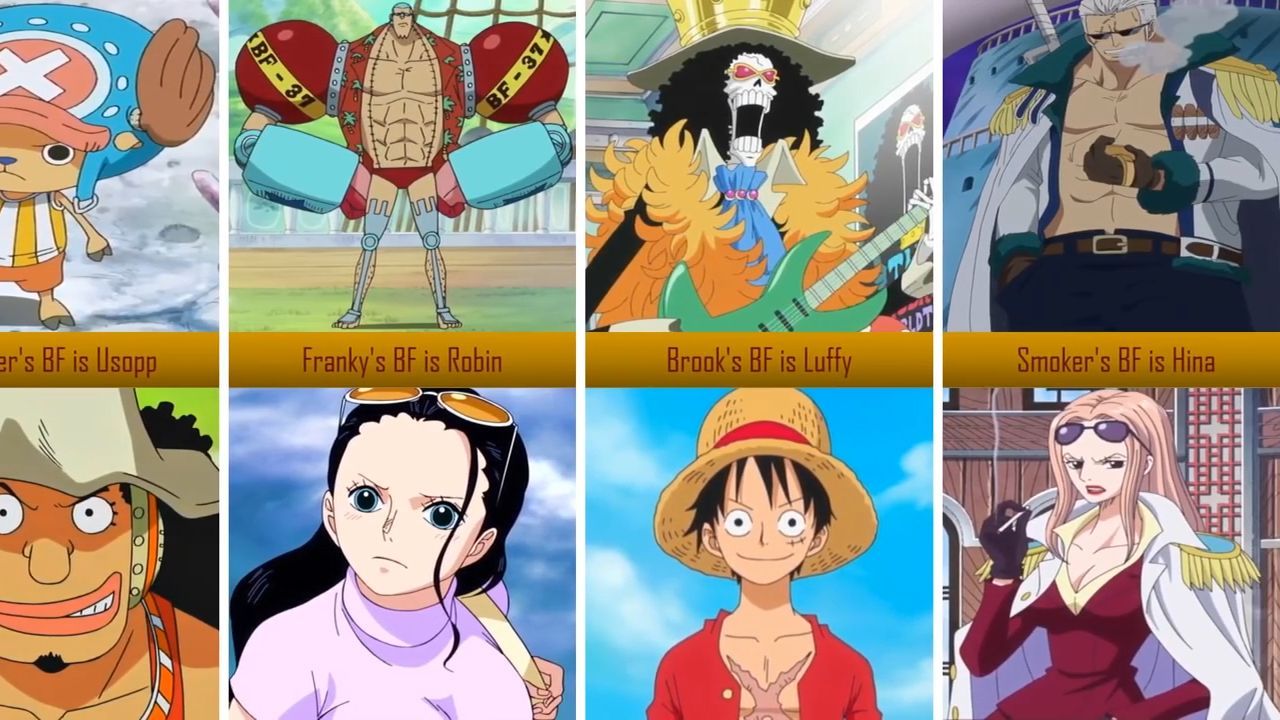 Age of One Piece Characters - BiliBili