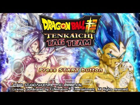 NEW Dragon Ball Z Ultimate Tenkaichi Tag Team Mod For Android PSP ISO With  Permanent Menu 