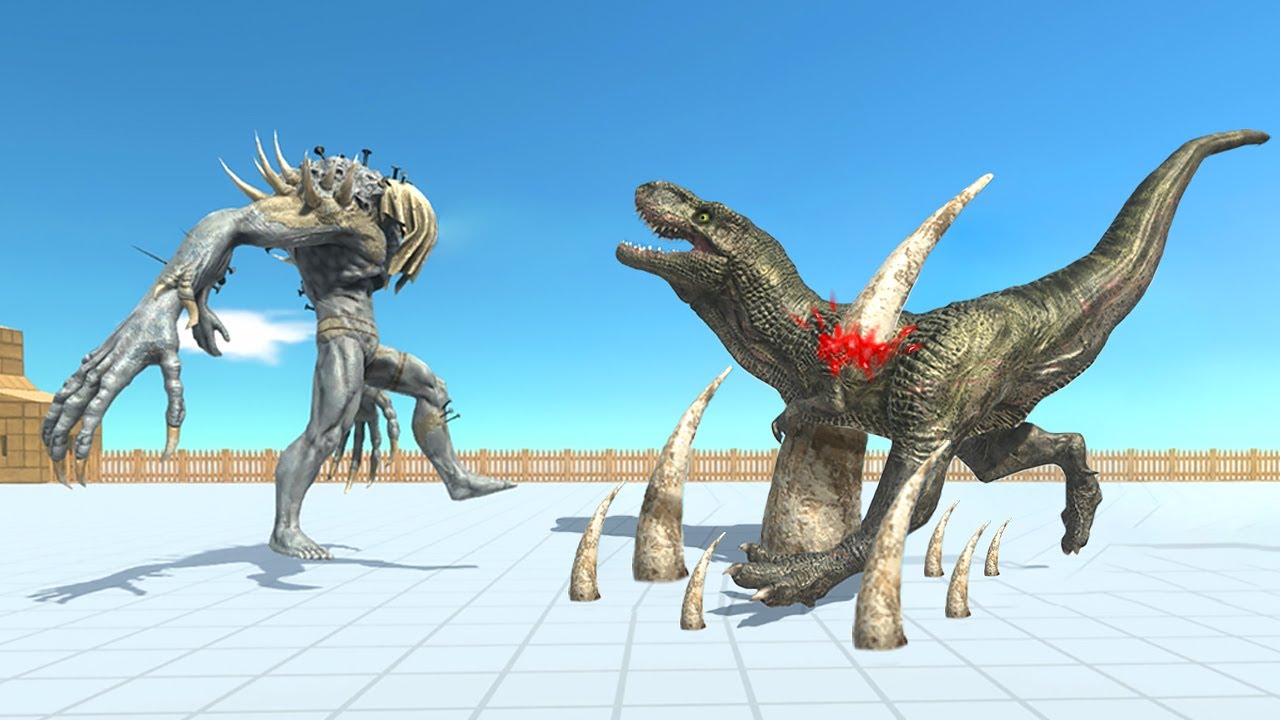 SCP-682 vs Dinosaurs - Animal Revolt Battle Simulator 