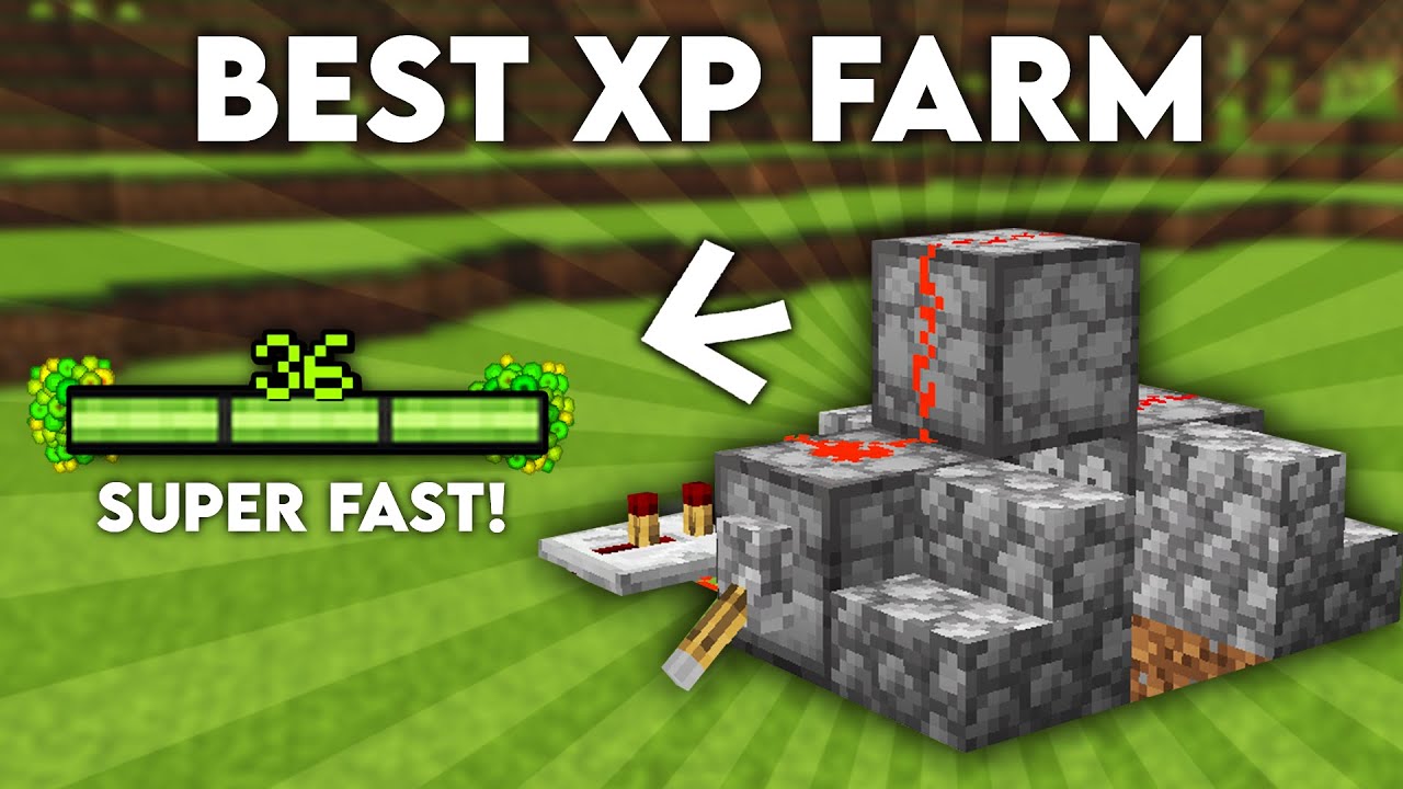 Minecraft Easy Enderman XP Farm - 1 Hit, Fast XP 