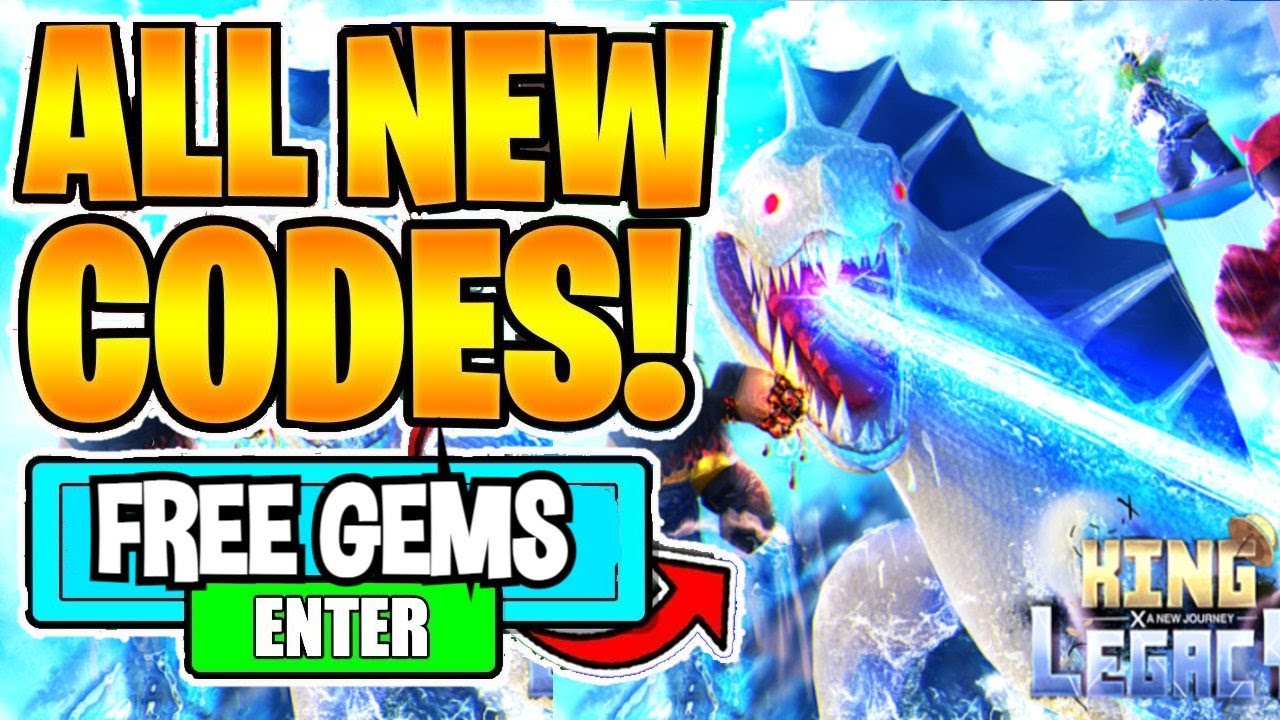 ALL NEW *FREE SECRET GEMS* CODES in KING LEGACY CODES! (Roblox