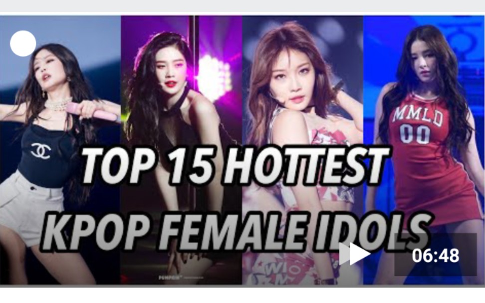 Sex symbol! Who is the hottest female K-pop idol? - BiliBili