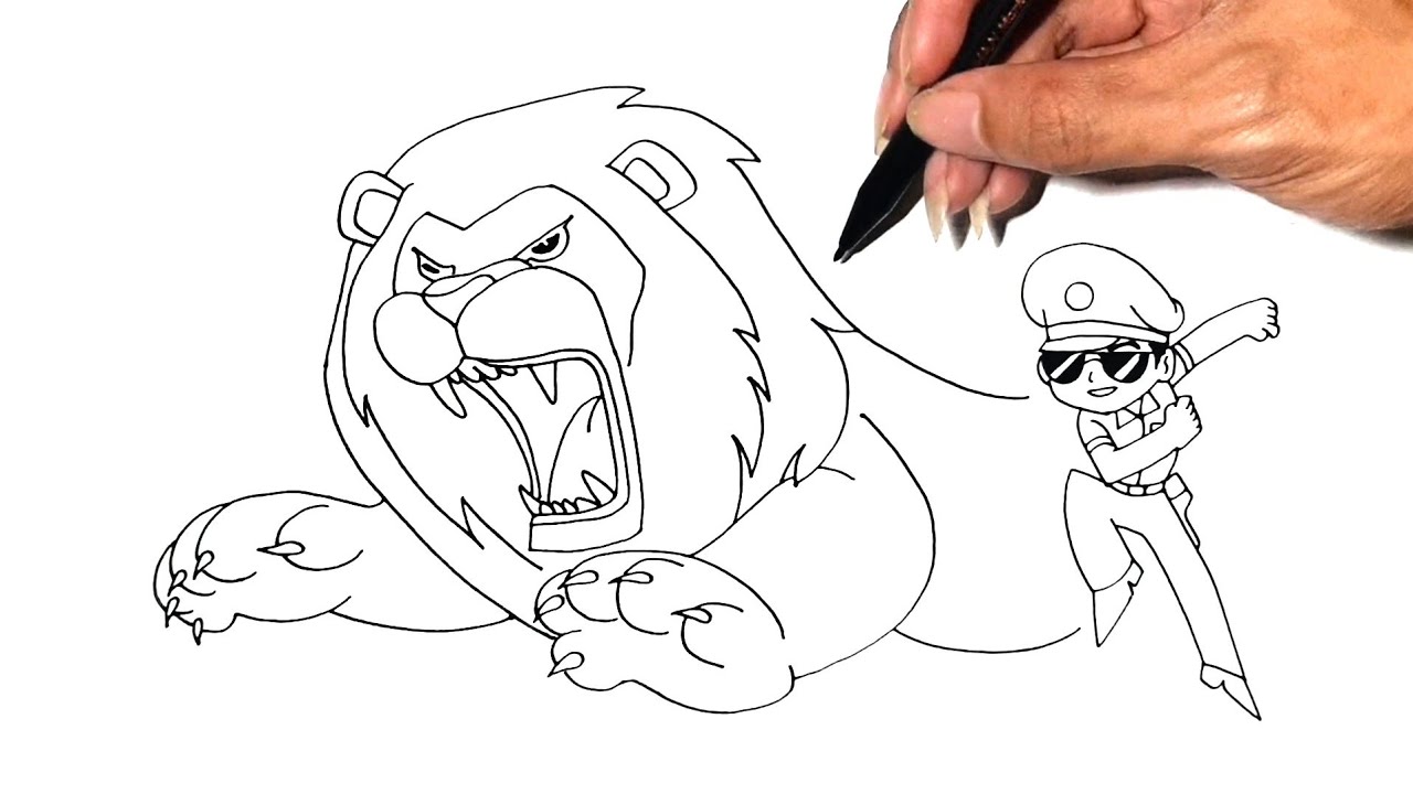 Coloring Little Singham  Cartoon Coloring Book APK for Android Download