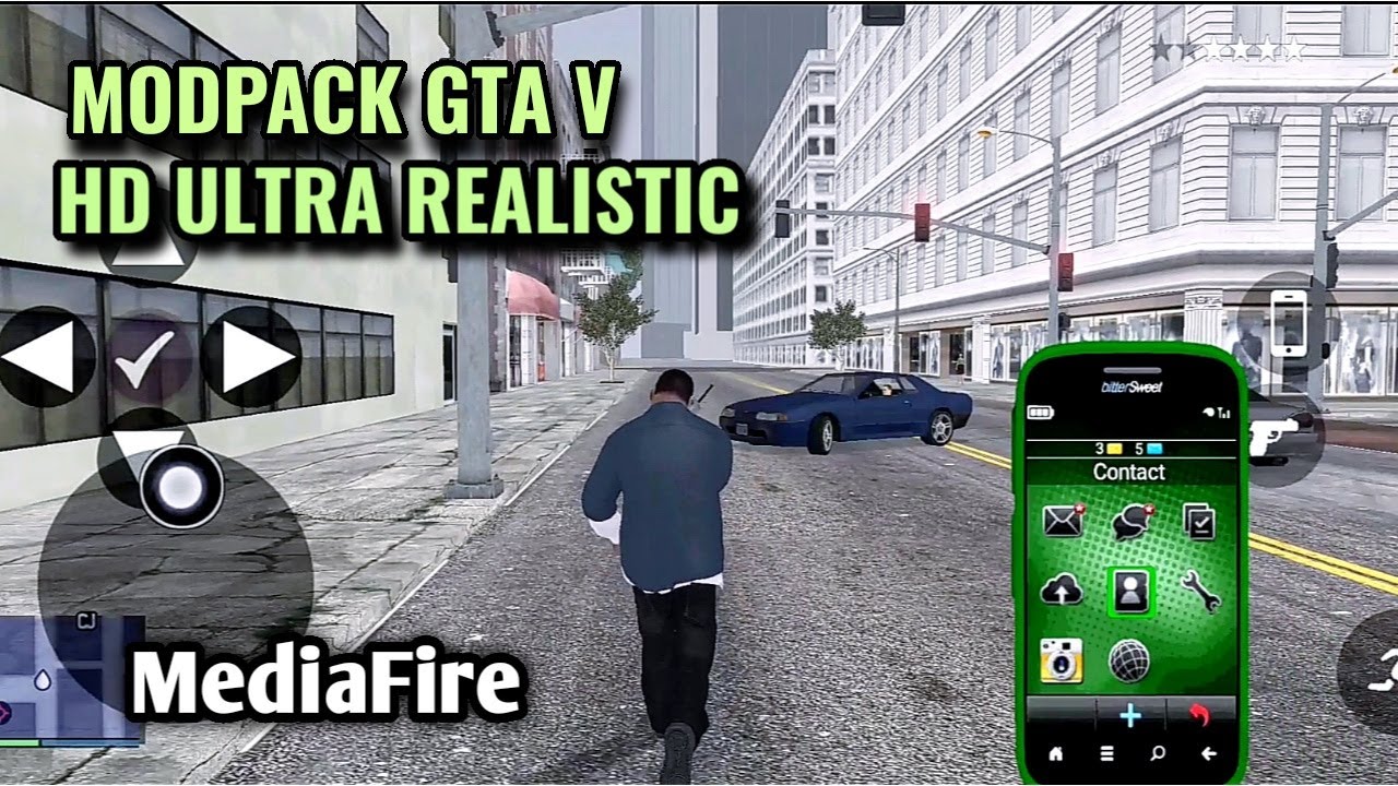 GTA 4 Android Insanity HD Mod Pack offline GTA Sa android 250 MB 