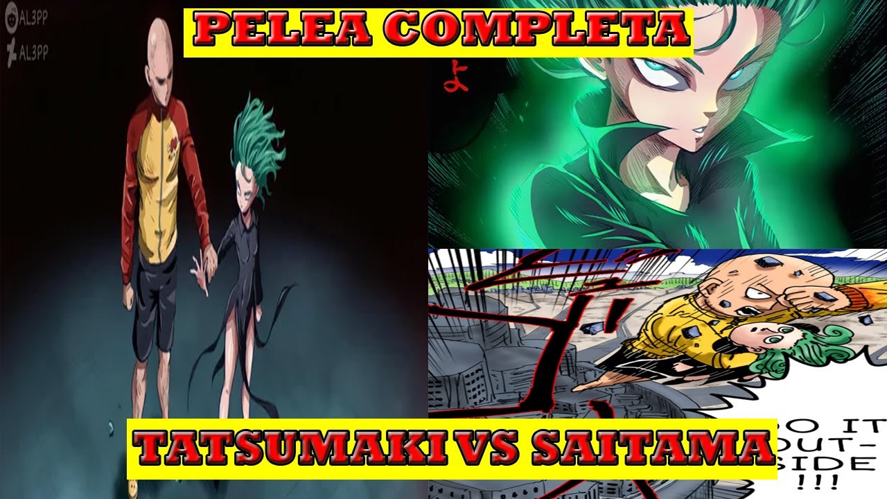 Saitama VS Tatsumaki (Batalla Completa) - ONE PUNCH MAN 