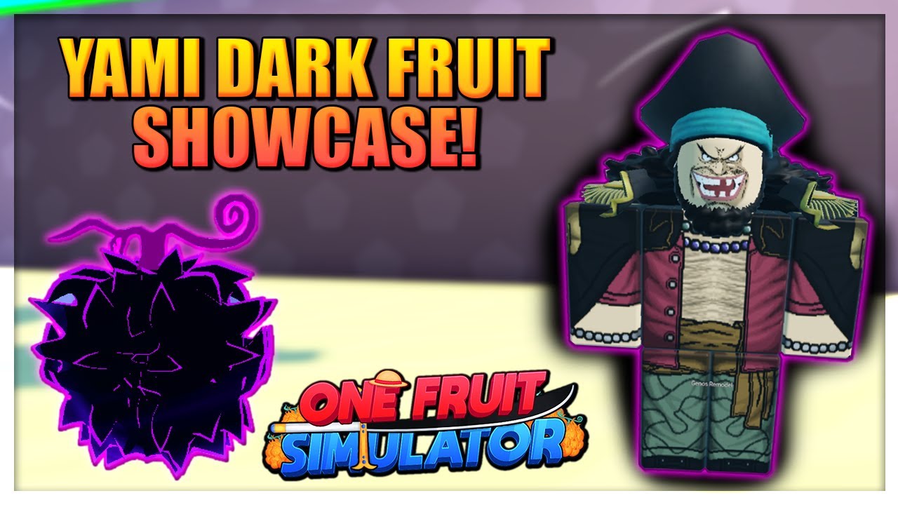 Level 3 Yami Fruit Anime Fruit Simulator #yami#onepiece #roblox