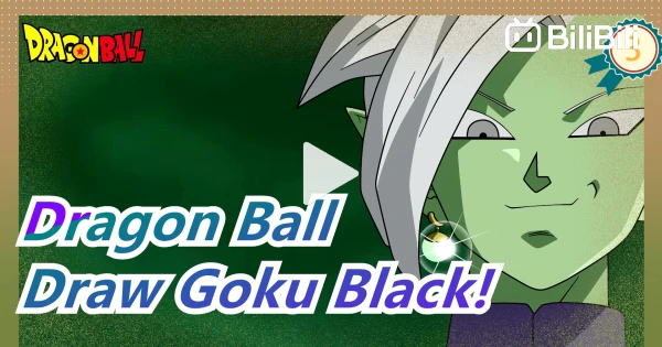 How to Draw Goku Black  Dragon Ball Super 