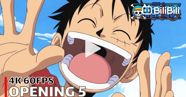 One Piece - Opening 16 【Hands Up!】 4K 60FPS Creditless