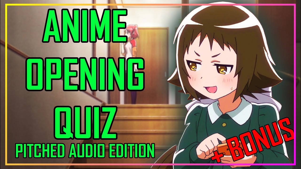 GUESS THE ANIME OPENING QUIZ - LYRICS EDITION - 40 SONGS + HARD BONUS -  BiliBili