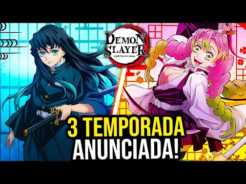 NEW TRAILER OFICIAL DEMON SLAYER 3ª TEMPORADA  Demon Slayer season 3 New  promotion reel 