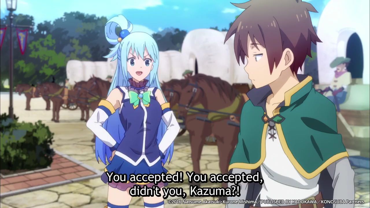 kazuma and aqua - BiliBili