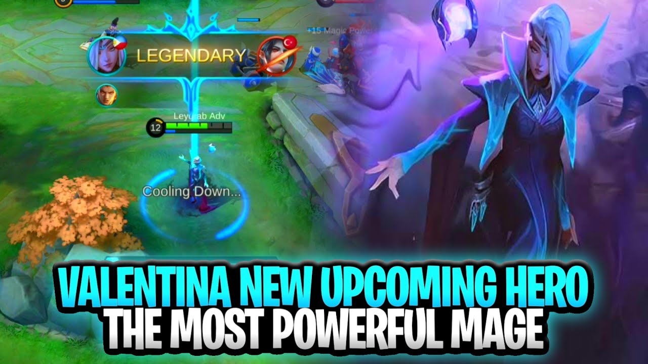 New Hero Valentina Gameplay , Overpower Mage - Mobile Legends Bang Bang 