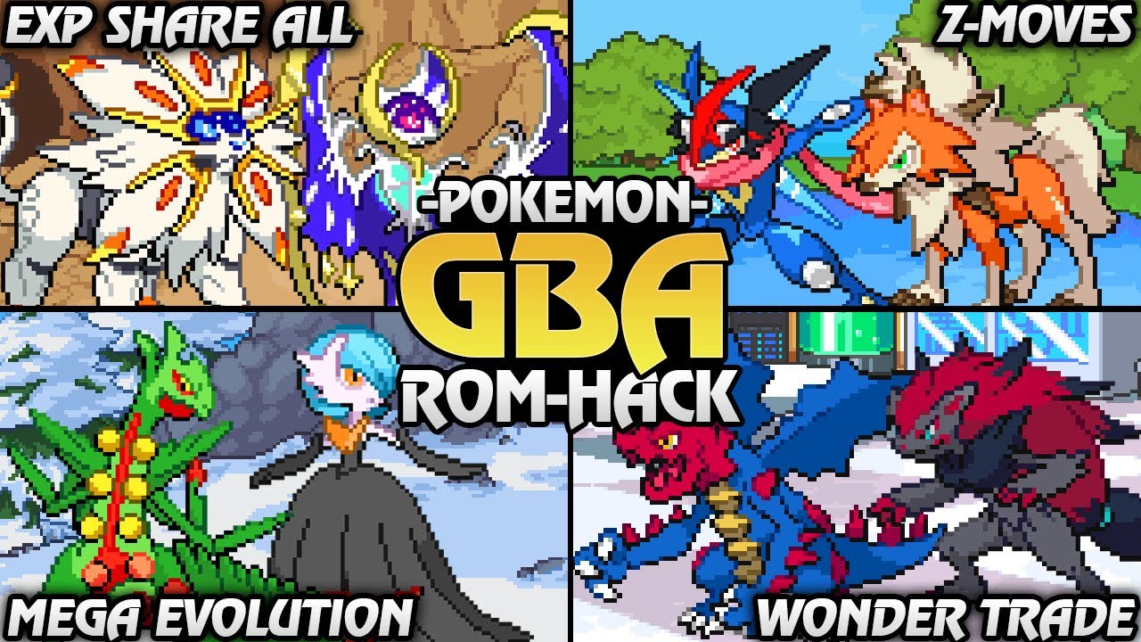 Updated] Pokemon GBA ROM HACK With Alola Region, Z Move, Mega