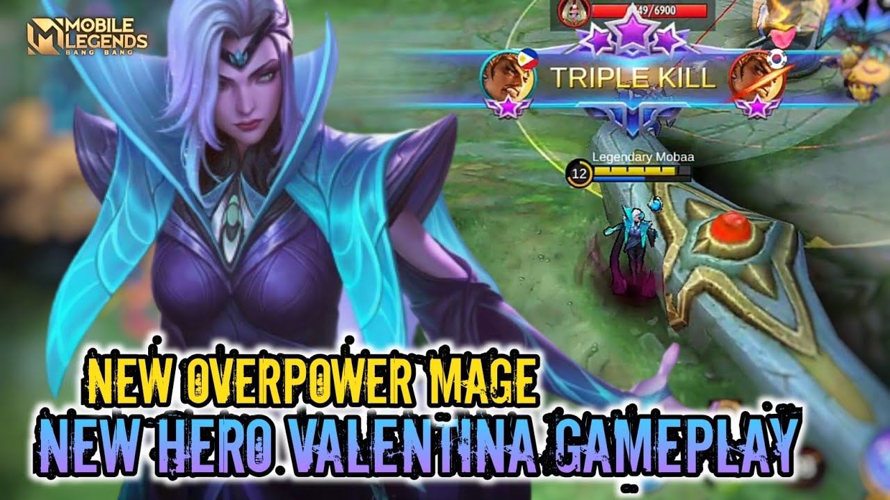 Valentina Mobile Legends , Valentina Gameplay Best Build And Skill Combo -  BiliBili