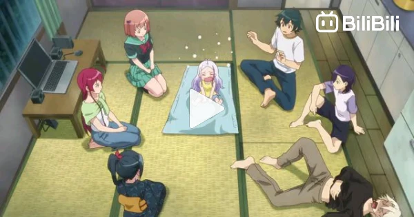 Emi sleeps at Maou's house  Hataraku Maou-sama!! season 2 English sub -  BiliBili