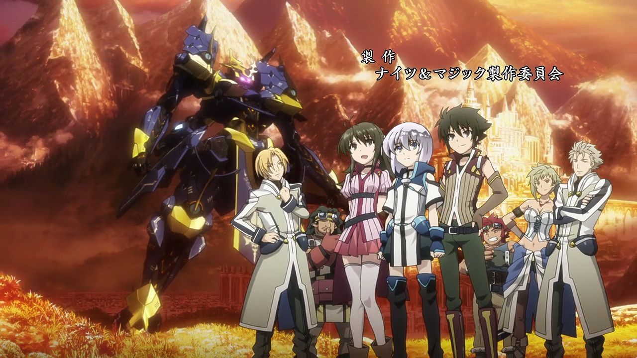 English Dub Review: Knight's & Magic Robots & Fantasy - Bubbleblabber