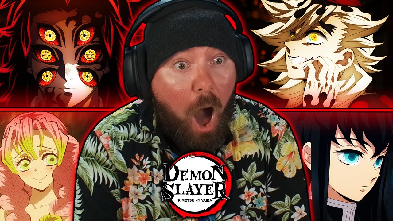 MEETING OF THE UPPER MOONS  Demon Slayer Season 3 Episode 1 Reaction 