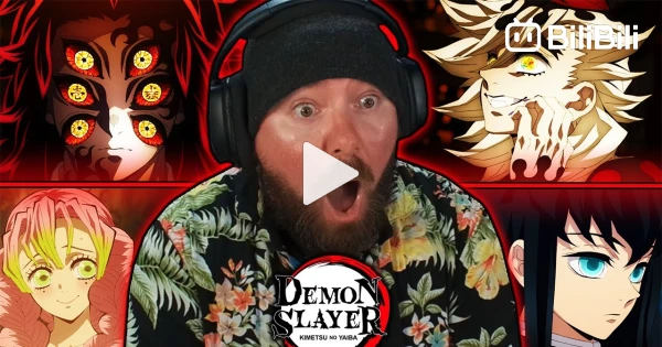 MEETING OF THE UPPER MOONS  Demon Slayer Season 3 Episode 1 Reaction 