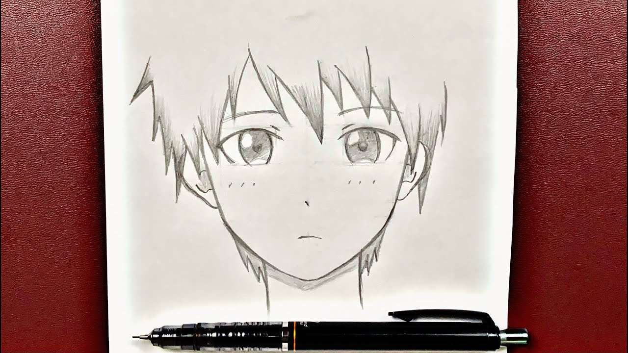 Easy Anime Draw / How To Drawing Anime Naruto Easy Tutorial / Anime Sketch  Art / M.A Drawings - BiliBili