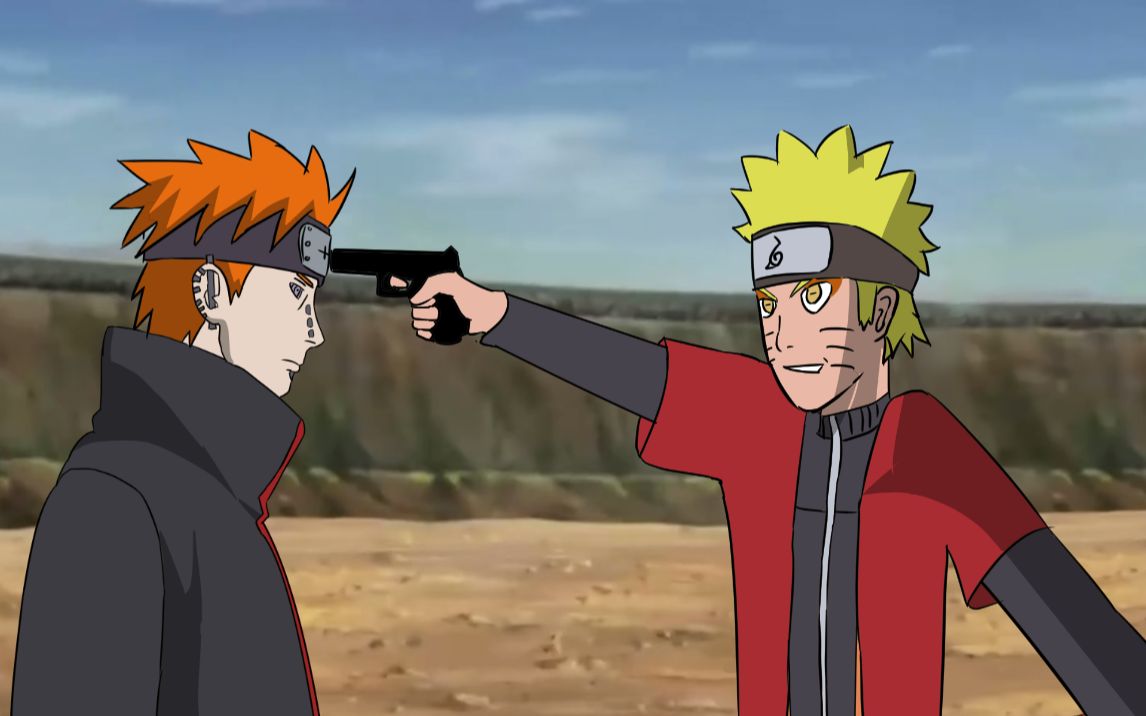 NARUTO VS PAIN (DUBLADO NETFLIX) - BiliBili