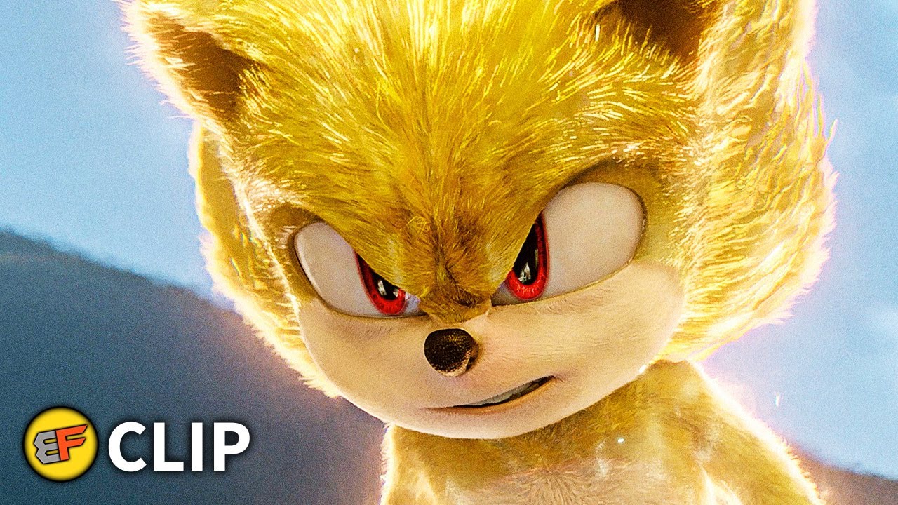 Super Sonic' Fight Scene  Sonic the Hedgehog 2' Scene Clip Teaser Me -  BiliBili