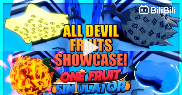 EVERY DEVIL FRUIT SHOWCASE IN A ONE PIECE GAME! (Roblox) 