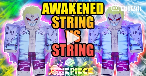 Awakened String Fruit Full Showcase in A One Piece Game - BiliBili