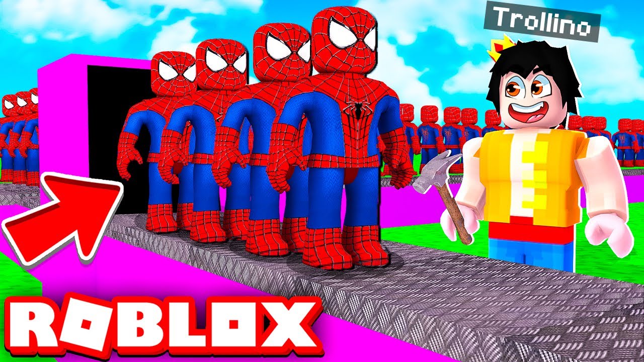 FÁBRICA DO HOMEM ARANHA NO ROBLOX!! (Spider man Tycoon) 