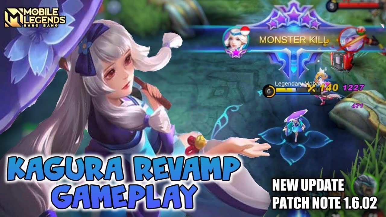 Kagura Revamp 2021 , Final Revamped Kagura Gameplay - Mobile Legends Bang  Bang 