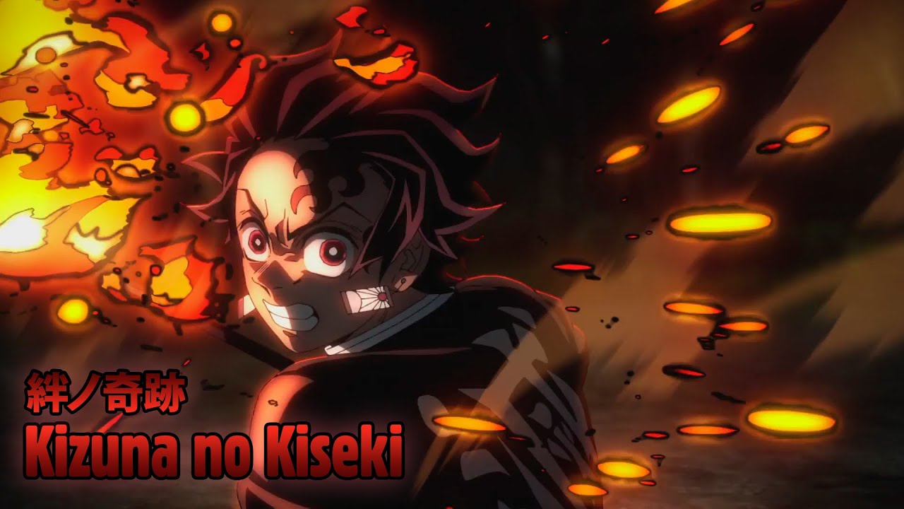 Kimetsu no Yaiba Season 3 - Opening FULL Kizuna no Kiseki by MAN WITH A  MISSION x milet (Lyrics) 