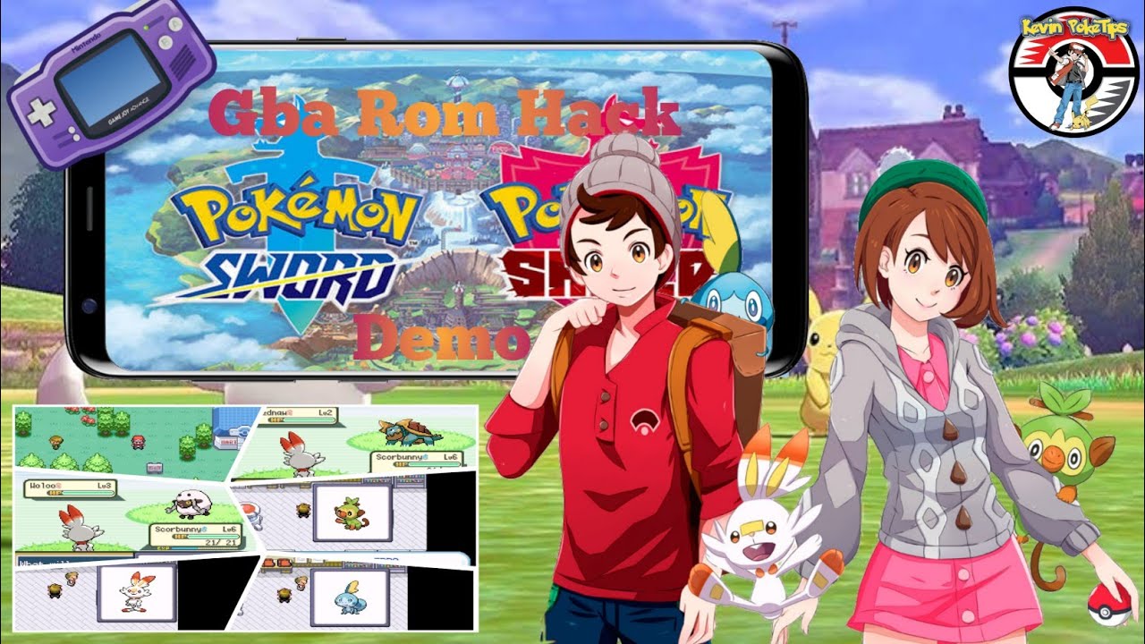 New Pokemon GBA Rom Hack 2022 With Gen 9 Stater, Pokemon Scarlet And Violet  GBA - BiliBili