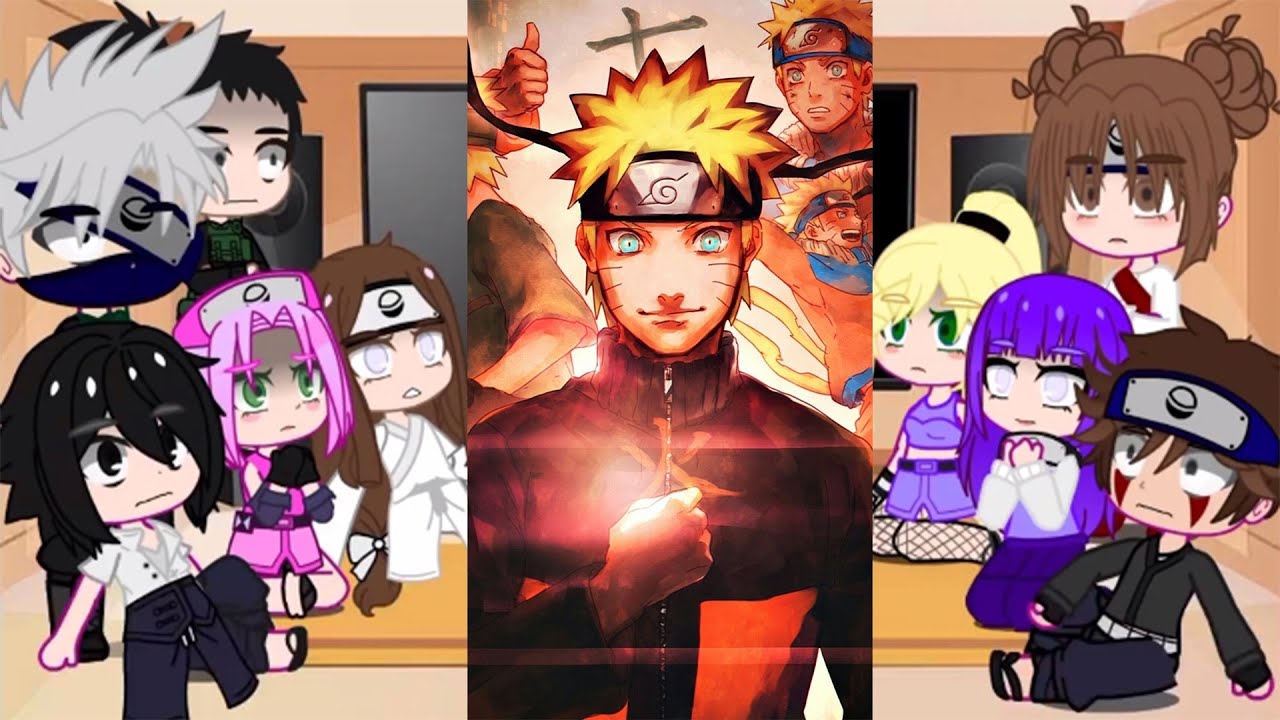 Anime characters react to naruto 