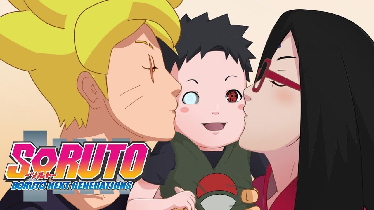 SARUTO Uzumaki Uchiha o FILHO de BORUTO e SARADA começa seu TREINAMENTO! -  Saruto Episódio 3 - BiliBili