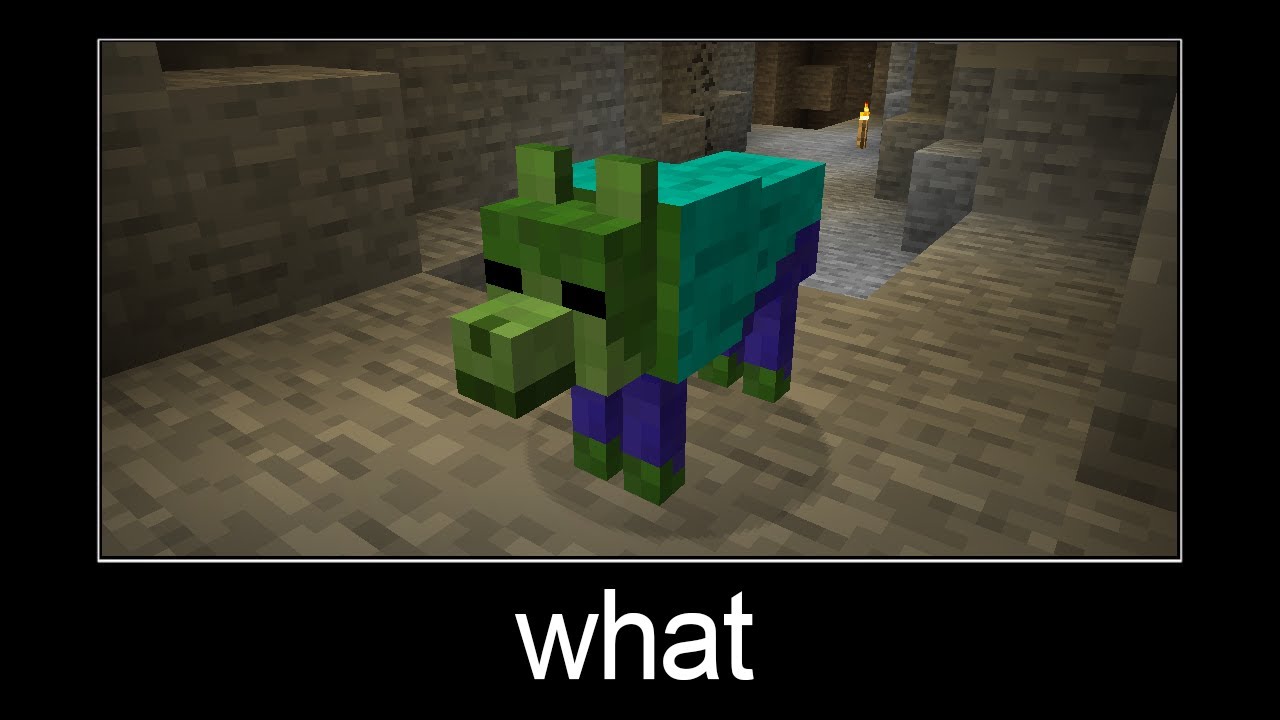 minecraft zombie memes