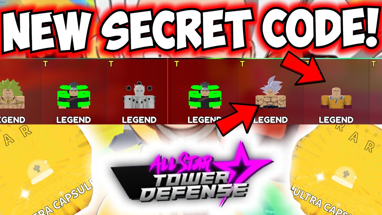 ALL NEW *SECRET* CODES in ALL STAR TOWER DEFENSE! (All Star Tower