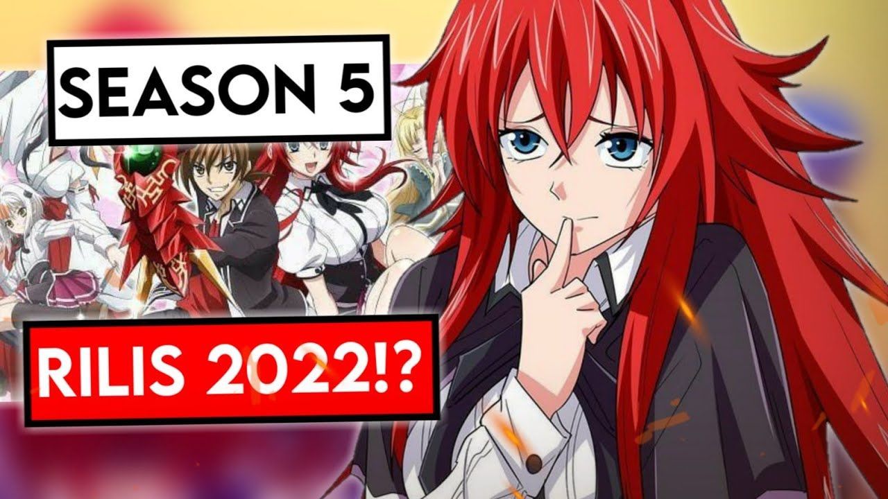 Hah? High School Dxd Season 5 Tanggal Rilis Diumumkan