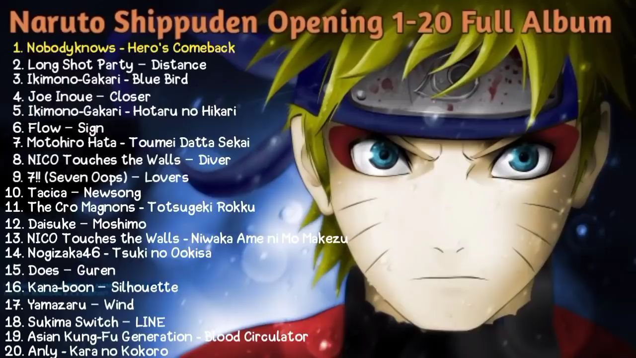 Naruto Shippuden Opening 4, Closer (HD) 