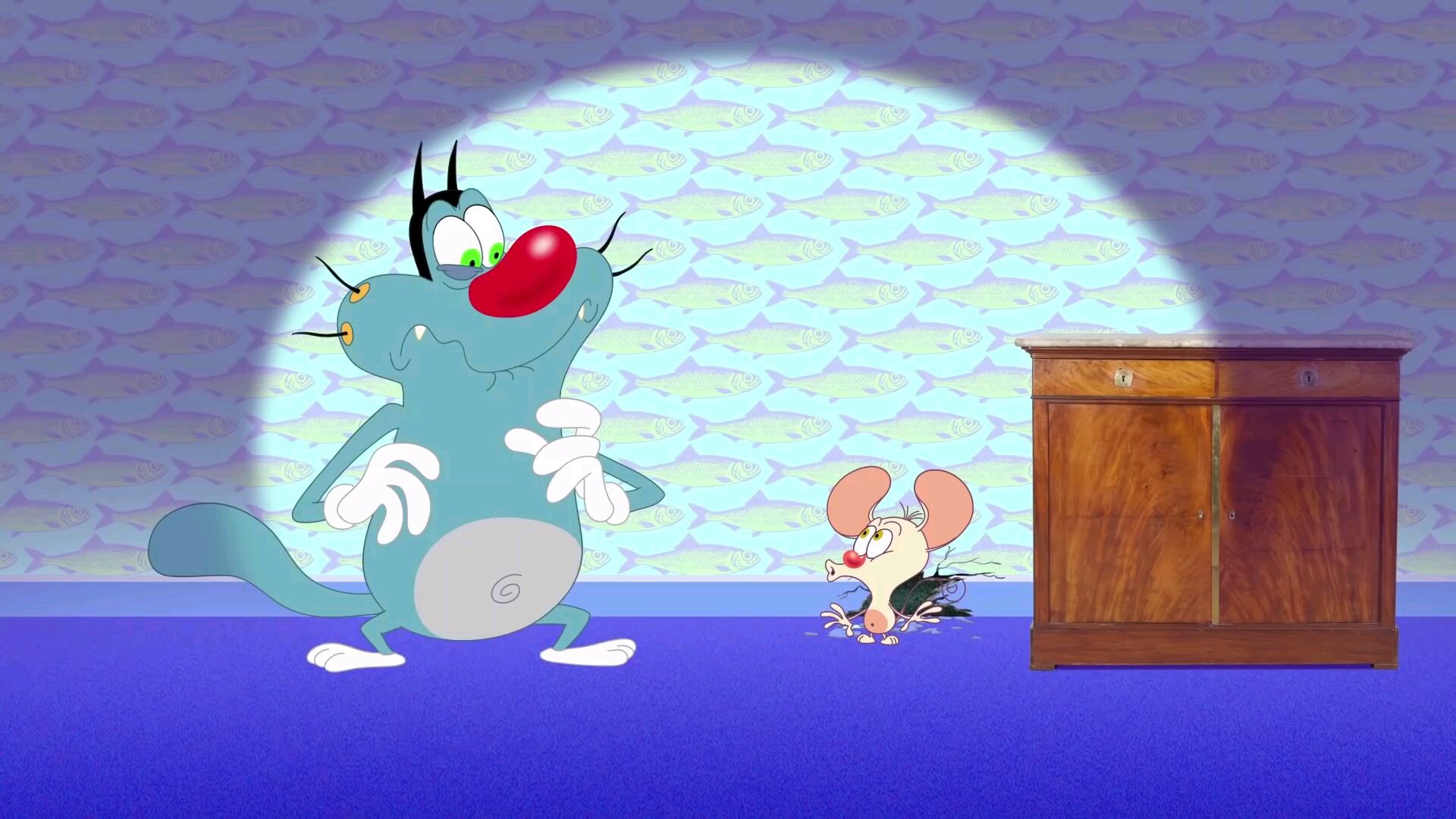 oggy and the cockroaches cockroaches vs mouse (S06E03) full episode ...