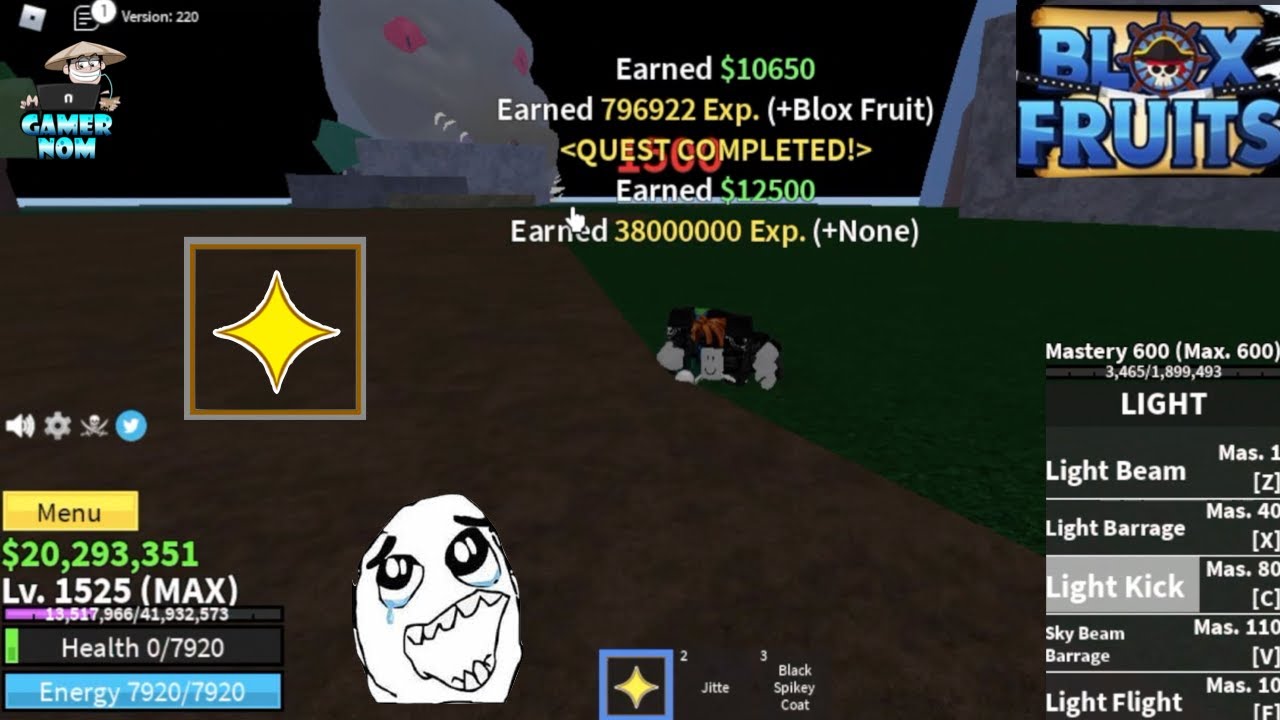 I Reached Max Level 2000! - Blox Fruits Roblox 