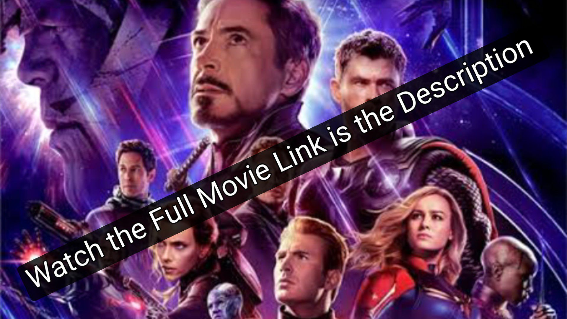 Marvel endgame full movie free sale