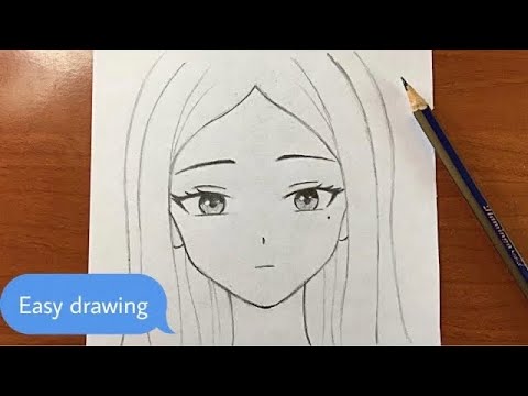 Easy anime drawing  how to draw a boy with evil smile stepbystep   Bilibili