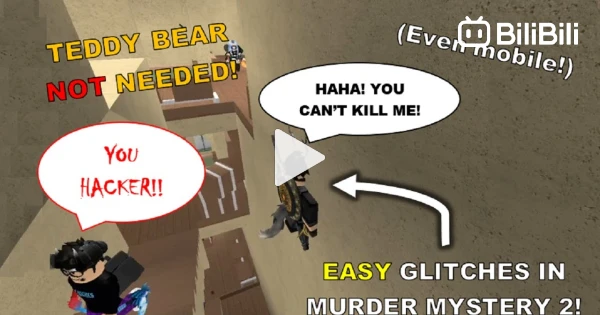 NO TEDDY BEAR!  *EASY* Murder Mystery 2 Glitches! (For Pc and