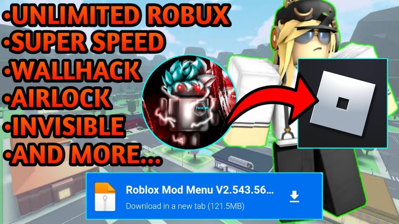 Roblox Mod Menu, v2.527.372, ✓Free Robux, God Mode, No Crash, Speedhack