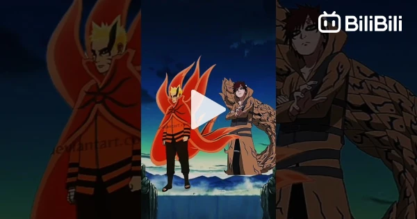 Who is strongest  Naruto vs Gaara - BiliBili