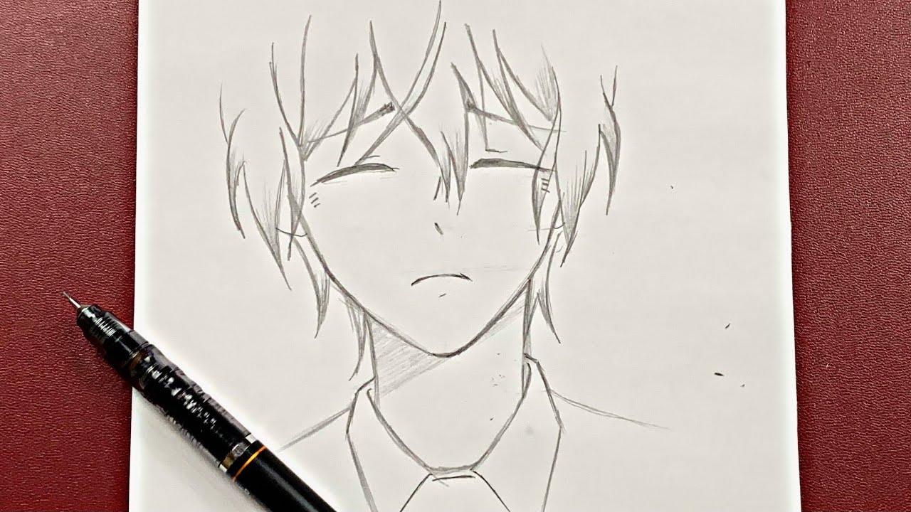 How to DRAW anime boy in SIDE VIEW [Anime Drawing Tutorial For Beginners] -  YouTube